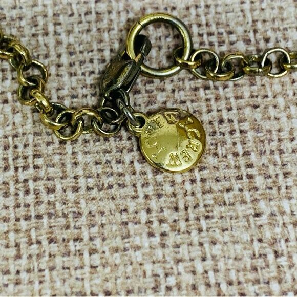 J Crew VTG Pink Gold Bubble Necklace - Picture 3 of 3